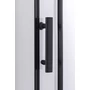 Obraz 5/8 -Avignon 6mm Black półokrągła kabina prysznicowa 70*70 190cm