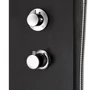 Obraz 5/5 -Verona Black termostatyczny panel prysznicowy, stal nierdzewna, LED