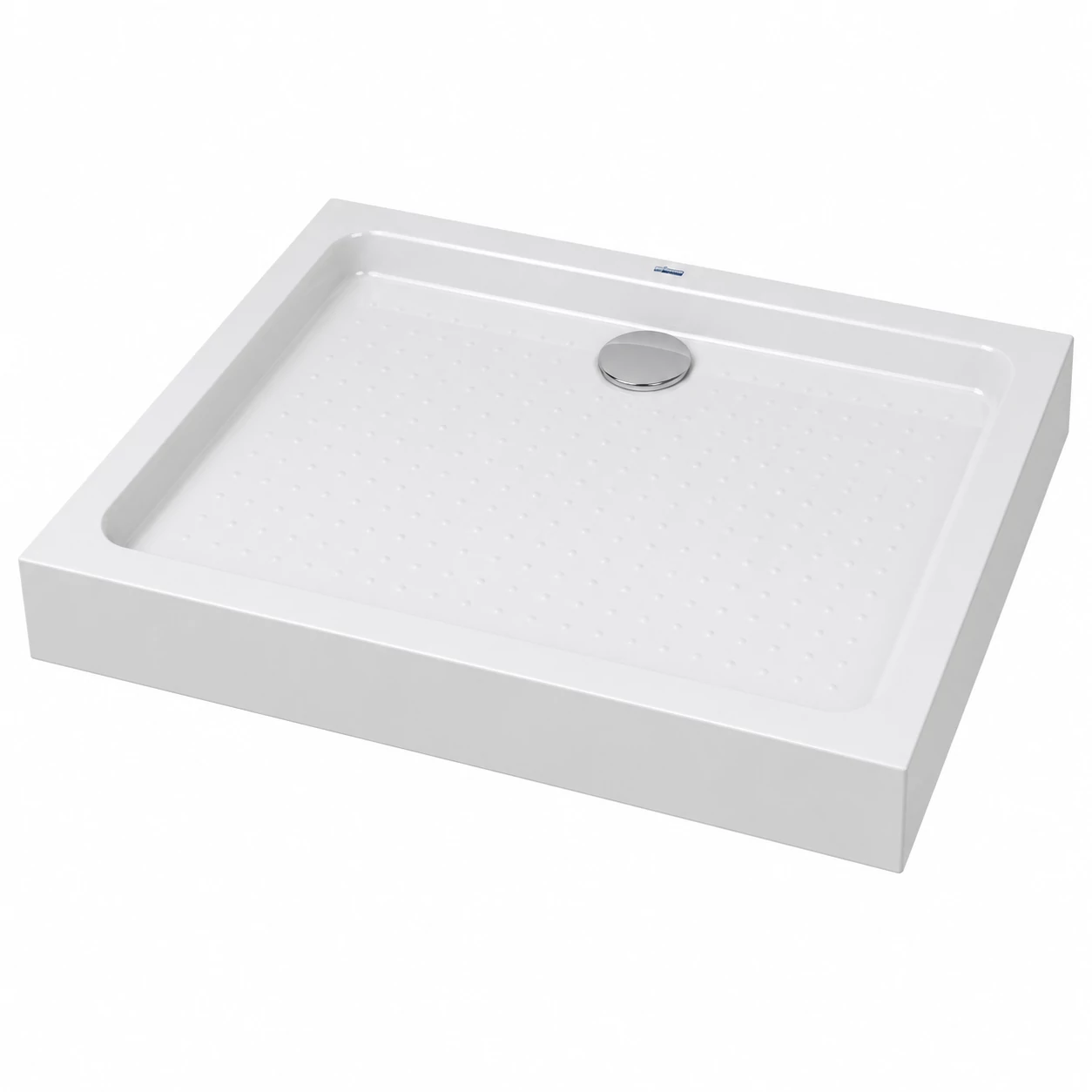 Almagro 80x120x13,5 cm Kwadratowy lub prostokątny brodzik akrylowy z syfonem
